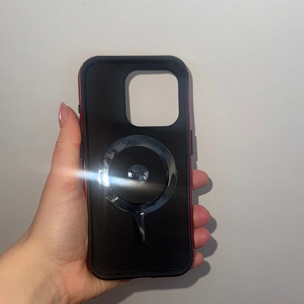 Red 8 Ball iPhone 15 pro Case MagSafe